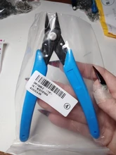 1 Uds azul de lado cizalla cortadora Clipper de cordón Alicates para alambre de joyería herramientas de alicates, herramientas y equipo