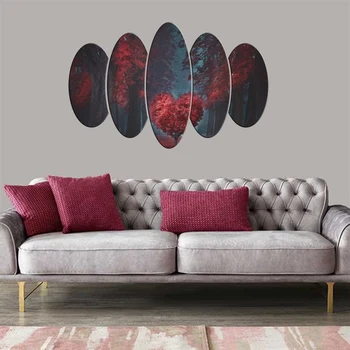 

Red Heart Tree 5 Piece Mdf Table