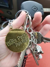 Colgante de plata de ley con moneda azteca de Piratas del Caribe, medallón Vintage de bronce dorado de Jack Sparrow, venta al por mayor