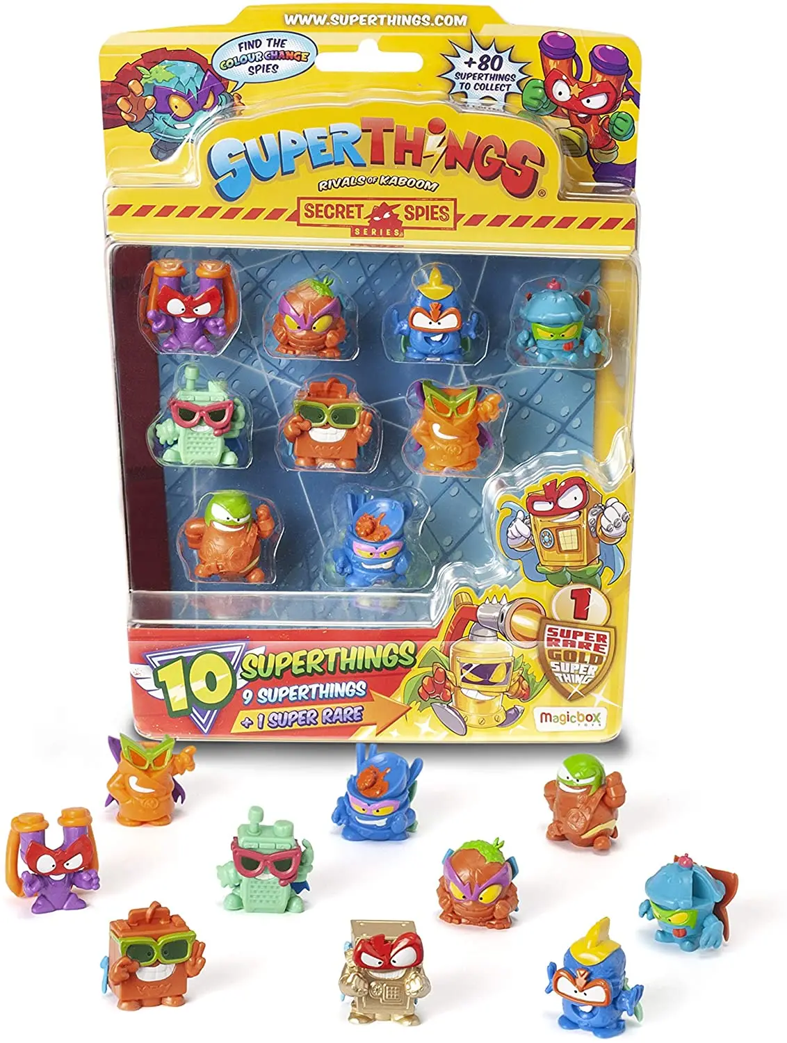 SuperThings Rivals of Kaboom - Evolution SuperThings Figures 6 Pack (Styles  Vary)