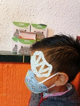 Mascarilla protectora KN95 de 5 capas con dibujos animados para niños y niñas, máscara de seguridad FFP3 para chico