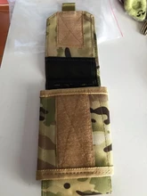 Funda militar de 5,5 pulgadas para teléfono móvil, bolsa para correr, riñonera táctica Molle, cinturón de caza