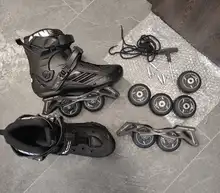 RS6-patines en línea profesionales para adultos, zapatos de patinaje sobre ruedas para adultos, deslizantes, patines de talla 35-46, zapatillas de SEBA