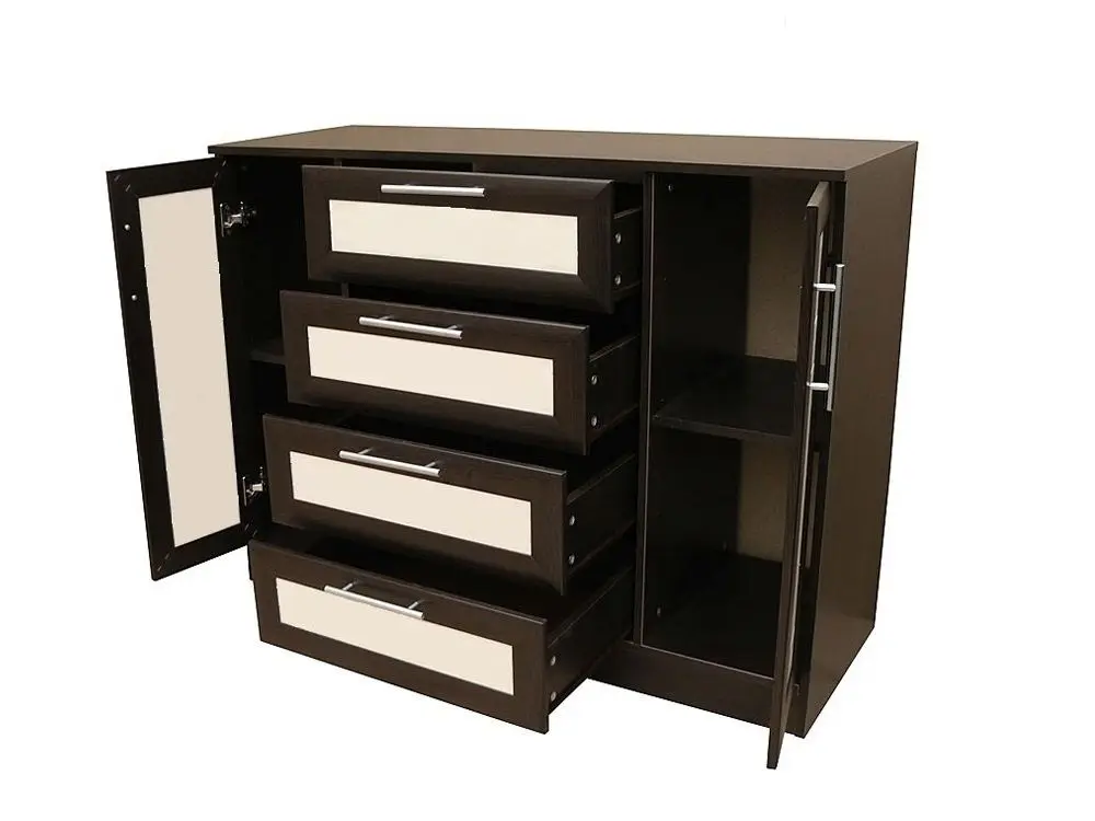 стол письменный прато-2 венге. 12. тумба tv-15 (венге цава/дуб молочный). комод тип 5 трия. стол компьютерный «бумеранг-3н (м)».