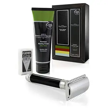 

Edwin Jagger Ltd-shaving set (1 piece), black color