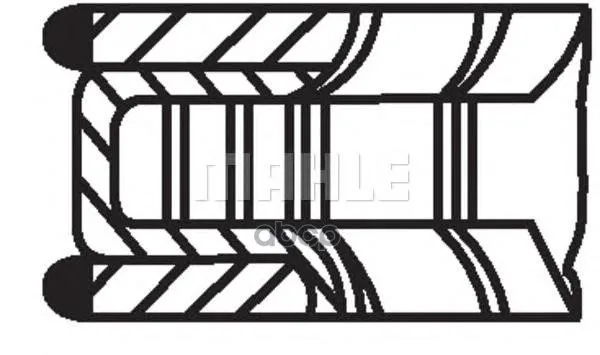 Кольца Поршневые Vw 3.2 V6 D84 1.2-1.5-2 Mahle/Knecht 03074n0 Mahle/Knecht арт. 03074N0