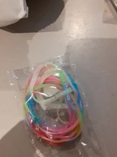 Pulsera de silicona luminosa para niños, brazalete con movimiento de letras de colores caramelo, correa de goma estampada, joyería para bebé, 10 Uds.