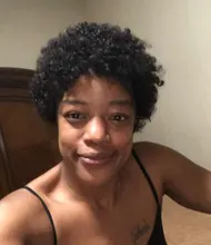 Corte Pixie-Peluca de cabello humano Afro rizado, hecha a máquina, corta, brasileña, Remy
