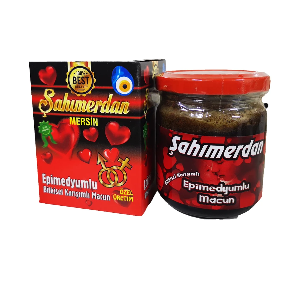 3 упаковки Sahimerdan-Sahmerdan Epimedium пасты роговой козы сорняки, женьшень травяной афродизиак 240 г