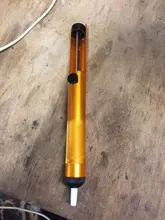 Bomba de succión de Metal de aluminio pistola de estaño, pluma de succión para soldadura, desoldador de soldadura al vacío, herramientas de soldadura manual