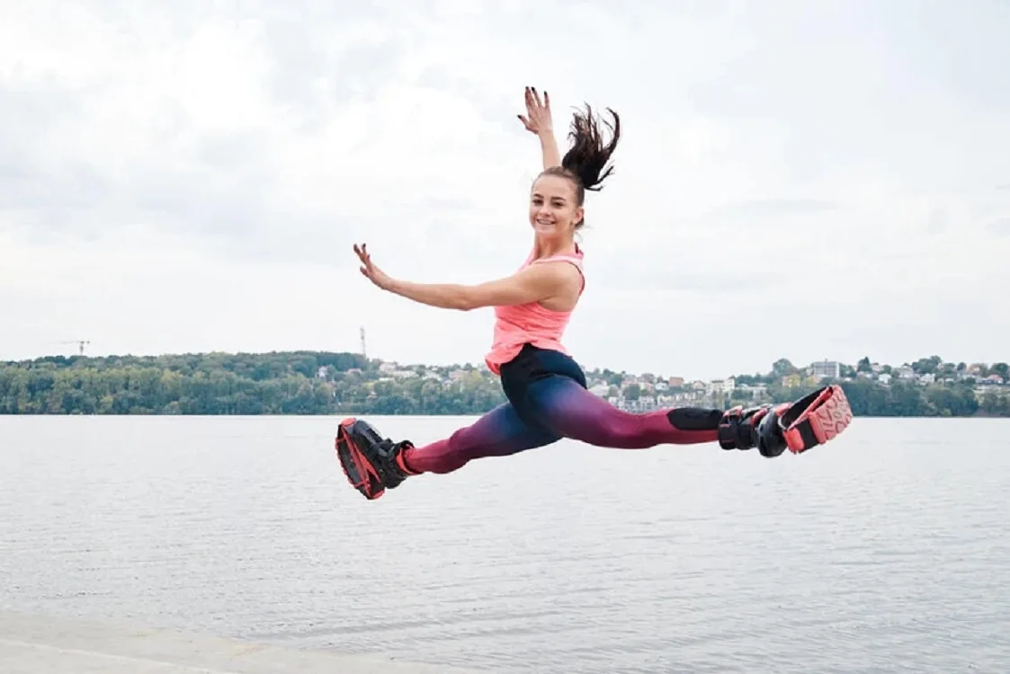 Women Exercise Kangoo JumpBoots For 