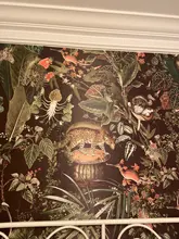 Wallpaper Mural Asian Bedroom Animals Beibehang Living-Room Home-Decor Tv Background