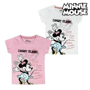 

Child's Short Sleeve T-Shirt Canary Islands Minnie Mouse 73489