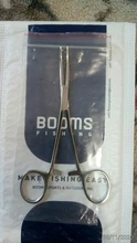 Booms Fishing-Alicates de pesca F04, removedor de anzuelos de pescado de acero inoxidable, abrazaderas de Punta curvada, Cortador de línea, accesorios de herramientas