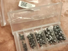 Unids/caja de plomo de mordedura abierta, clip de pesca desnuda, mordedura redonda, plomada, aparejos de pesca auxiliares, 100