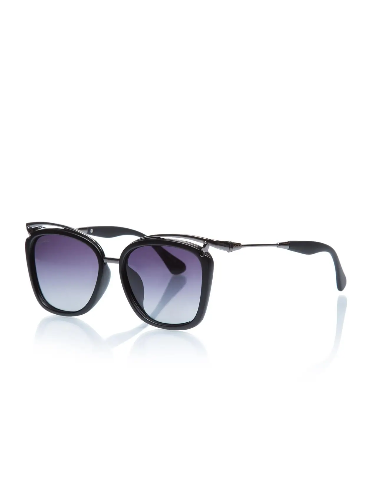 

Women's sunglasses anb 215 03 bone black organic rectangle rectangular 56-18-128 annabella