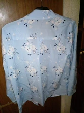 Blouse Shirt Work-Wear Turn-Down-Collar Casual Tops Long-Sleeve Chiffon Elegant Plus-Size