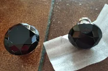 Wardrobe Handles Hardware Drawer Pull Cupboard Glass-Knobs Cabinet-Door Crystal Kitchen