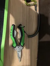 LINNHUE-Alicates de pesca de aleación de aluminio, juego de agarre, cortador de anillo dividido, gancho de línea, recuperación, aparejos de pesca, herramienta de pesca de alta calidad