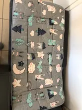 Colchón de cuna para niños pequeños, cama de algodón de doble cara, juego de cama para bebé, niños y niñas, 120x60cm