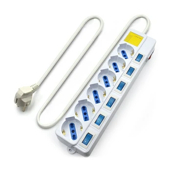 

Power Socket - 6 Sockets with Switch Ewent EW3932 1,5 m 2500W White