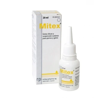 

MITEX 20 ML KARIZOO EAR DROPS. Park dogs And CATS INFECTION EAR