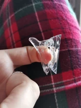 Nail-Tips-Clips Builder-Clamps Fingernail-Extension Transparent-Gel Plastic Quick-Building