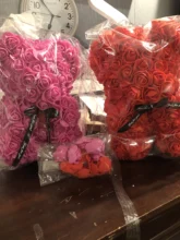 Rose-Bear Teddy Wife Girlfriend Mothers-Day-Gifts Artificial Valentines-Day Women 