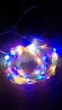 String-Lights Garlands Helloween-Decoration Fairy Leds Dimmable Solar Garden Christmas-Party