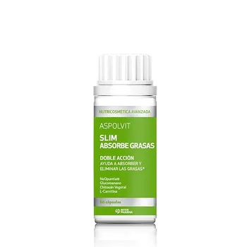 

ASPOLVIT SLIM ABSORBE GRASAS DOBLE ACCIÓN 60 CAPSULAS