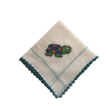 

Pafuli Kuti's Embroidered Baby Mouth Handkerchief