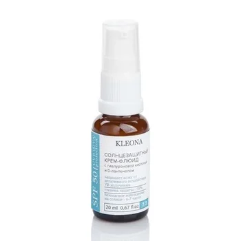 

Kleona Солнцезащитный крем-флюид для лица SPF 50 Солнцезащитные средства