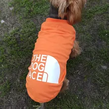 Camiseta de verano para perro grande, chaleco de diseño para Chihuahua, Bulldog Francés, disfraz de moda para cachorro, cara de perro, Primavera