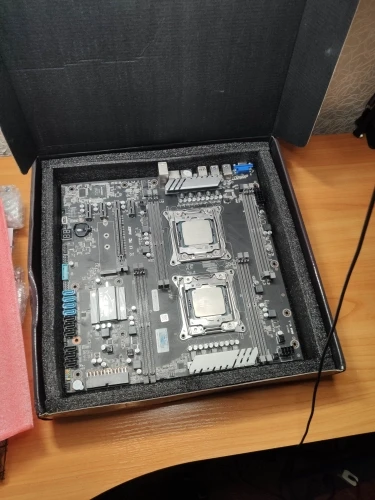 X99 dual CPU motherboard set with 2pcs XEON E5 2678V3 CPU