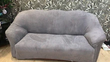 Sofa-Cover Living-Room Stretch Plush Solid for Pets 1PC Thick