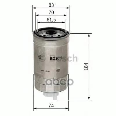 Фильтр Топливный Bosch арт. 1457434293