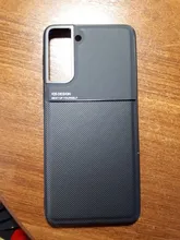 Funda s21 + con textura de cuero para samsung galaxy s21 s 21 ultra plus s21ultra 5g, soporte magnético de silicona a prueba de golpes para coche