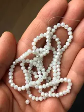 3 4 6 8mm espaciador redondo perlas de vidrio para fabricación de joyería Diy accesorios de colores de cristal facetado perlas al por mayor Z174