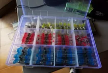 Electrical-Butt-Connectors Splice-Terminal-Kit Wire-Cable Solder-Seal Heat-Shrink-Butt
