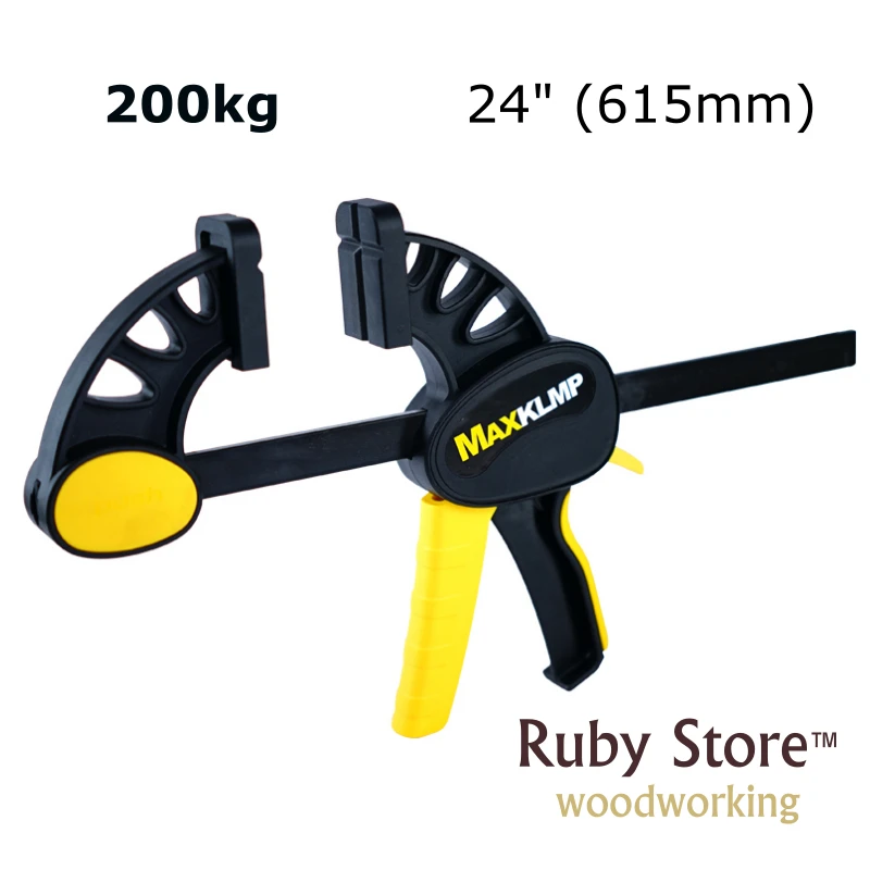 Heavy Duty 24" (615mm) Bar One Handed Clamp, Quick Grip Bar Clamp