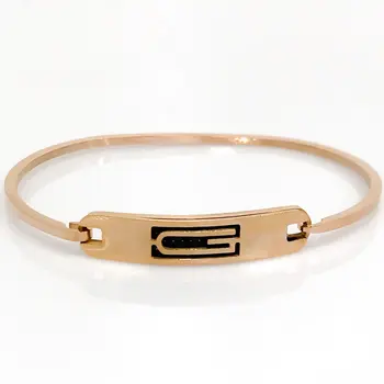 

New Style Bronze Rosegold Steel Bracelet Unisex