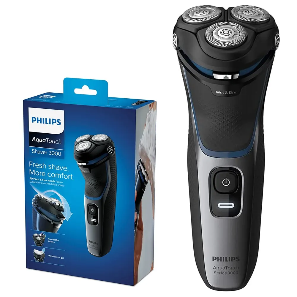 Оригинальная Электробритва Philips S3122 Беспроводная Бритва 5D Поворотная