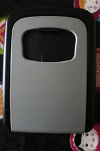 Caja de Seguridad de almacenamiento con llave pequeña para cerrajero, caja de seguridad montada en la pared, caja de seguridad con combinación de 4 dígitos y resistente a la intemperie