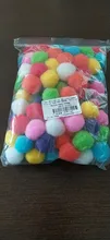 Caliente 100-500 unids/lote mezclado suave redonda en forma de cubo bolas suaves Pom para los niños DIY de artesanía 10mm/15mm/20mm/25mm/30mm