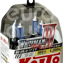 Koito К-кт ламп P0755W WHITEBEAM 4200K PX26d