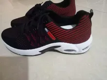 De los hombres zapatos deportivos al aire libre ligero caminar zapatos de malla transpirable deportes zapatos para correr con colchón de aire suave zapatillas de deporte casuales 44