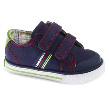 

Pablosky 961020 Navy-Canvas Slipper Canvas Navy Blue