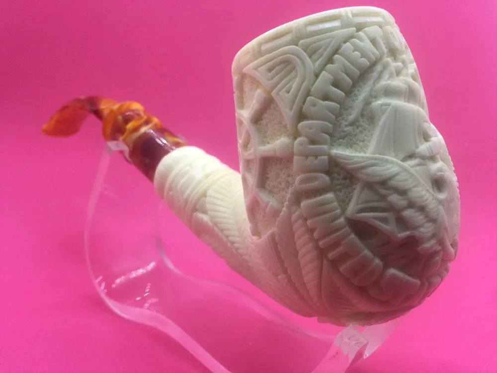 アメリカ海軍海泡石パイプ手作りトルコパイプsmookingタバコ Tobacco Pipes Accessories Aliexpress