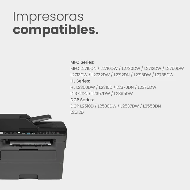 4 toner tn-2420 + dr-2400 drum compatible with Brother mfc-l2730dw