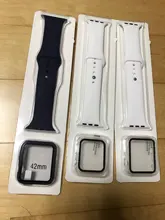 Cristal + funda para apple watch, Protector de pantalla templado de 44mm, 40mm, 42mm y 38mm, accesorios para apple watch series 6, 5, 4, 3